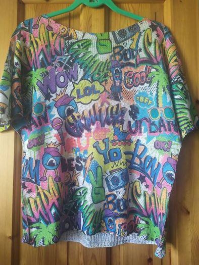 Graffiti blouse S-M