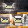Solar Lights,203LED Solar Lights Outdoor Garden,Solar Security Light Outdoor Motion Sensor Wall Light with3 Intelligent Modes for Outside 4 Pack (FREE POSTAGE) Image 5