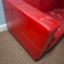 Red Leather Sofa Image 3