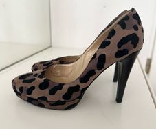 Peter Keiser leather high heels UK5