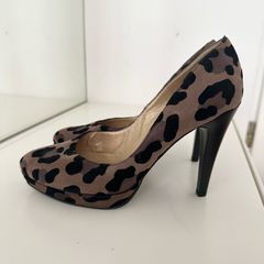 Peter Keiser leather high heels UK5