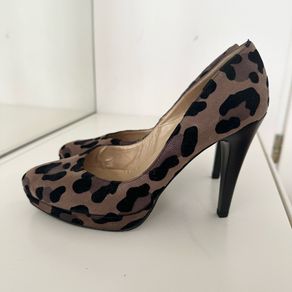 Peter Keiser leather high heels UK5