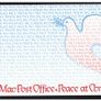 1986 Isle of Man Christmas and International Peace Year Commemorative Stamp Presentation Pack Image 2