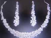 Crystal Bling Necklace and Earrings