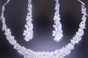 Crystal Bling Necklace and Earrings