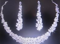 main image for ad Crystal Bling Necklace and Earrings