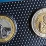 Falkland Islands Euro Probe Essai coins set 2008 euro Prototype Specimen Image 5