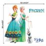 FROZEN Anna and Elsa Wall Stickers, Children's Room Decoration, Wall Decals, Home Decor Image 3