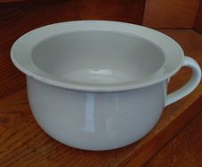 Antique French Chamber pot ideal to pot plants