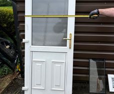 pvc back door