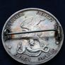 1913 Prussia Rare Silver antique Napoleon war coin badge medal Image 4