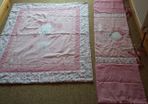 Baby bumper and quilt