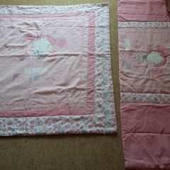Baby bumper and quilt