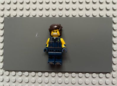lego the Lego movie tlm174 Rex Dangervest minifigure- Smile, Teeth / Angry