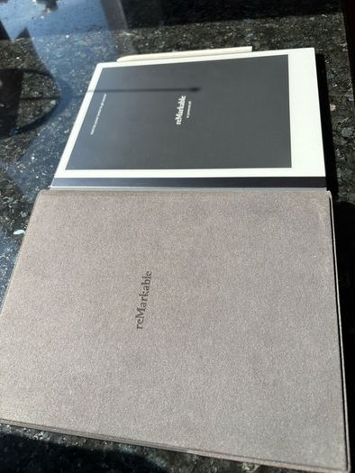 ReMarkable 2 Tablet + Marker Pen + Brown Folio