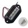2pcs LED White Rear Number plate Lights Trailer Truck Caravan Bus Tailights Image 4