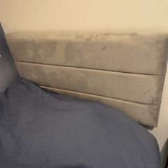 Wayfair Grey Ottoman Storage Bed + Mattress