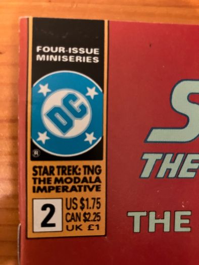 Comic: 'Star Trek The Next Generation' no. 2 / 1991