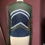 Topshop UK14 Lurex Chevron Jumper Image 2
