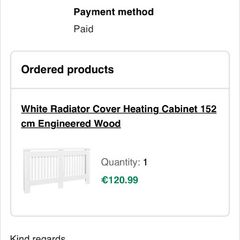 Radiator cover