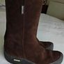 Designer Bally Women's Leather Suede Boots Image 6