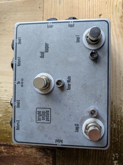 Bright Onion Dual Looper Switch w/tuner mute