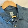 H&M blue denim western shirt - size Large Image 3