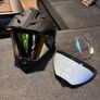 Motorcycle Helmet COURSE DRIFT XL + Intercom + 3 Visors Image 4