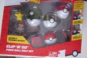New Pokemon Clip N Go Belt Set