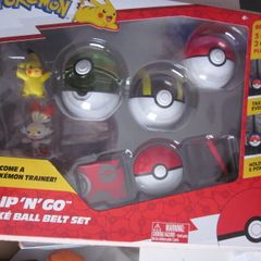 New Pokemon Clip N Go Belt Set