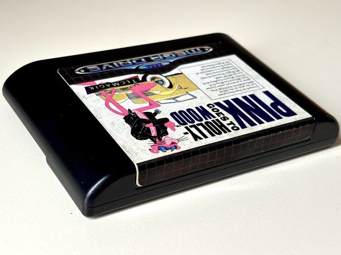 Pink Goes to Hollywood for Sega Mega Drive Boxed and Minty