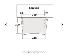 Caravan air awning