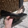 carvela black patent shoes Image 4