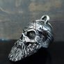 Bravo 3D Old School Skull Guardian Spirit Bell Motorcycle Motorbike Biker Gift Image 2