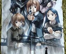 GunslingerGirl DVD box plus Poster/Cloth