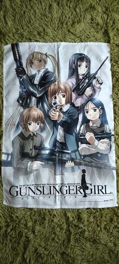 GunslingerGirl DVD box plus Poster/Cloth