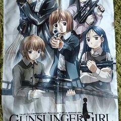 GunslingerGirl DVD box plus Poster/Cloth