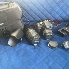 Canon EOS 1200D DSLR & Tamron telephoto lens