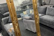 Large Mirror Ornate Regal Decorative