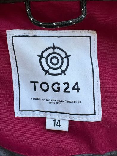 Tog 24 waterproof jacket UK14