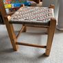 Vintage Woven Footstool Image 2