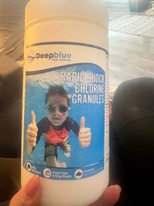 rapid shock chlorine granules