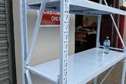 2 metre x 1.5 metre x 40cm steel shelving