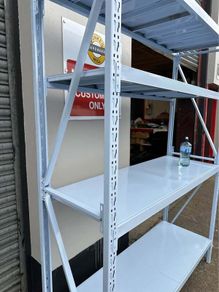 2 metre x 1.5 metre x 40cm steel shelving