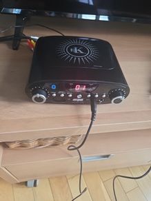 karaoke system and cds and mic