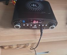 karaoke system and cds and mic