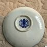 Vintage Flow Blue Moustache Cup and Saucer, Victoria Ironstone Staffordshire Image 5