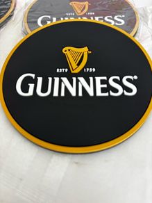 guinness rubber coasters