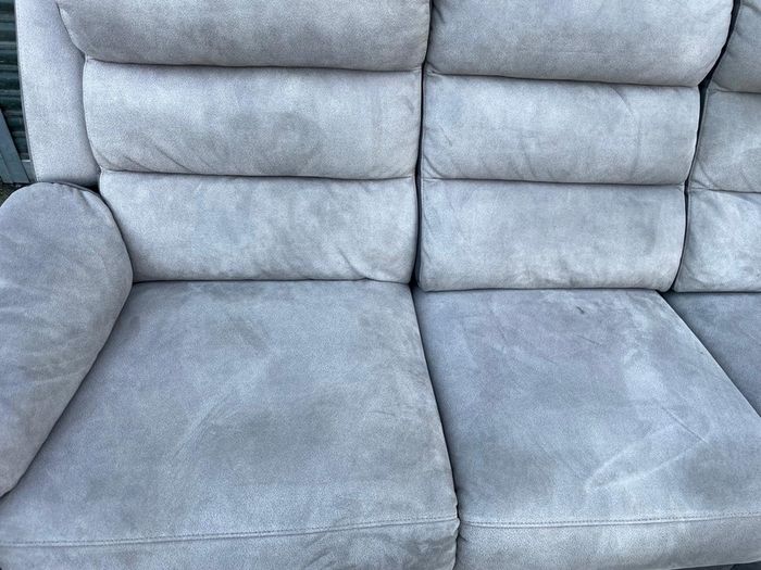 Grey Recliner corner sofa