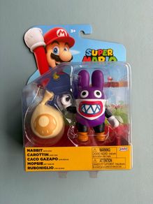 Jakks Pacific Super Mario Brothers Nabbit with Bag -  4 inch Action Figure